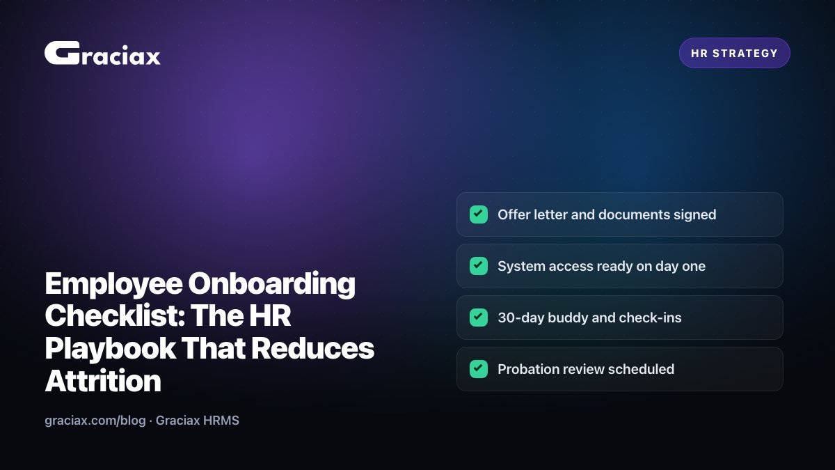 Employee Onboarding Checklist